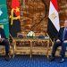 الرئيس السيسي يستقبل رئيس انجولا بقصر الإتحادية