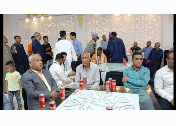 رئيس قطاعات مصانع ارمنت ونائبه يشهدا حفل زفاف م. احمد عبدالفتاح .