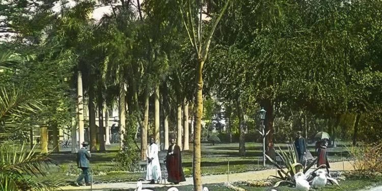 حديقة الأزبكية …