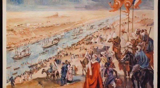 افتتاح قناة السويس ..