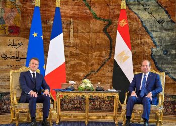 السيسى يستقبل اليوم، الرئيس الفرنسي “إيمانويل ماكرون”،