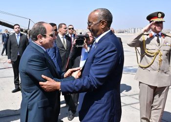 السيسى يستقبل اليوم رئيس مجلس السيادة السوداني.،