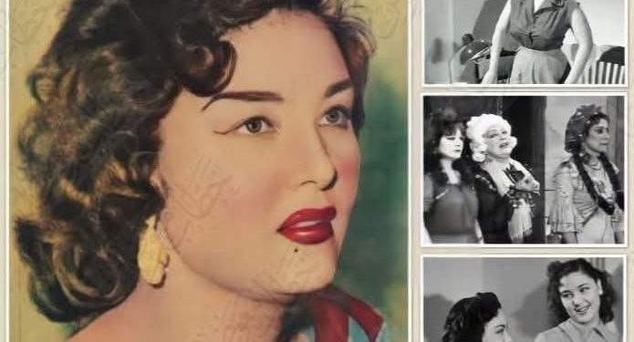 الفنانة سميحة توفيق أم بدوي في مسرحية “ريا وسكينة”