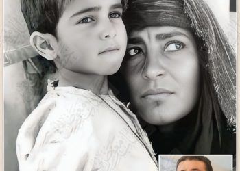 إيهاب الورفلي الطفل علي في الفيلم العالمي عمر المختار أسد الصحراء