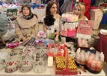 انطلق معرض ريادة الأعمال بازار العيد للأعمال اليدوية بحلب