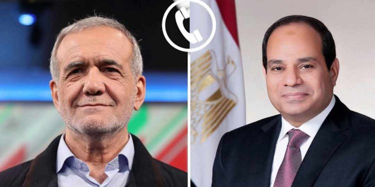 رئيس ايران يهنىء الرئيس السيسي بعيد الاضحى 