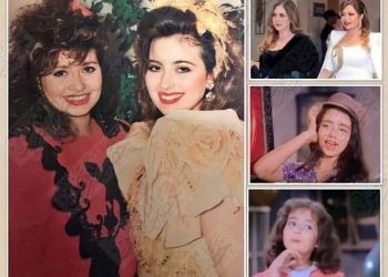 لمياء علوي وشقيقتها ليلى علوي في فيلم من أجل الحياة