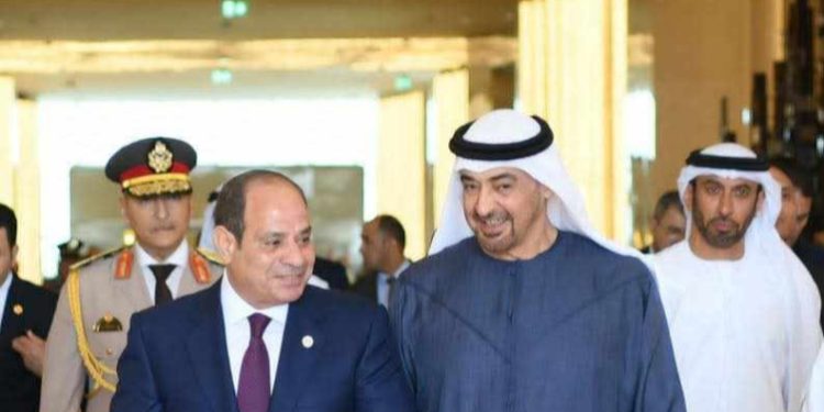 الرئيس السيسي يزور الامارات …