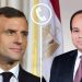 السيسى يتلقى اتصالًاً هاتفياً من الرئيس الفرنسي “إيمانويل ماكرون”.