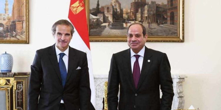 السيسى يستقبل مدير عام الوكالة الدولية للطاقة الذرية ….