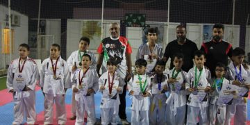 بطولة الكاراتيه المقامة بنادى زهور الرياضي 