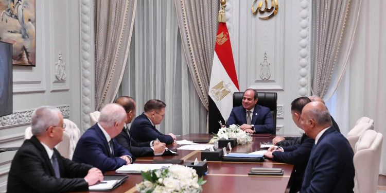 السيسي يلتقي بمدير الطاقة النووية الروسية …