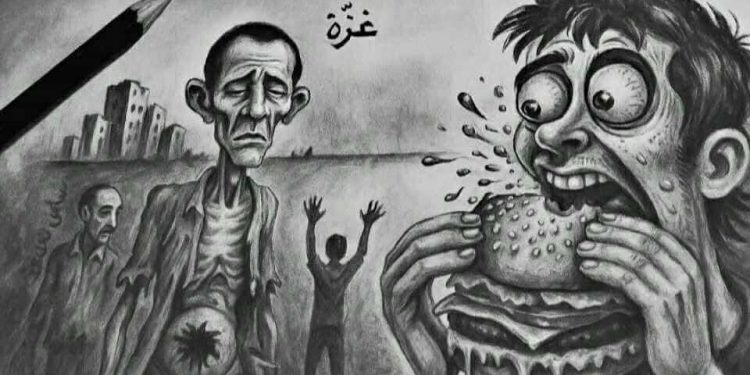 غزَّةُ .. صَمْتُ العالَمِ وصَرْخَةُ رغيفٍ