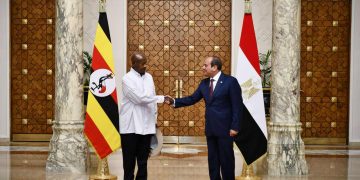 مباحثات مصرية أوغندية بقصر الإتحادية