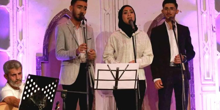 فعالية شعرية غنائية تحت عنوان « شكراً عفواً جداً »