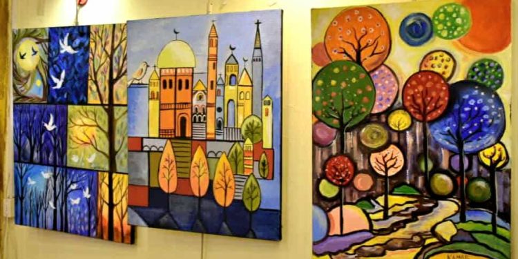 إنطلاقه معرض “نصر حلب” للفنون التشكيلية …