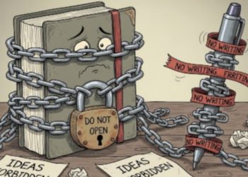 مَشهَدٌ مَسرَحيٌّ: حُرِّيَّةُ القَلَمِ