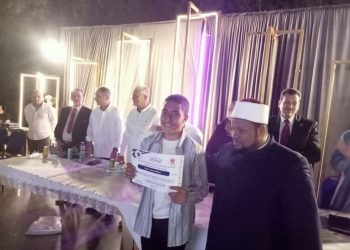 مؤسسةُ الحصريِّ بمطاي تُكرِّمُ حفظةَ القرآنِ الكريمِ في عُرسٍ إيمانيٍّ مهيبٍ