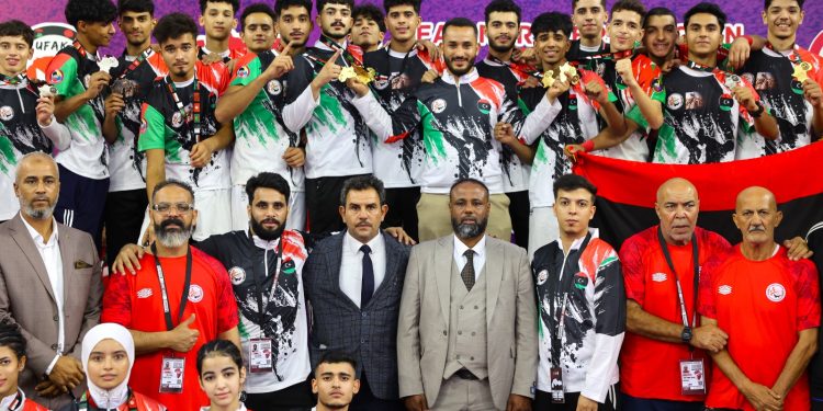 ليبيا تحصد العديد من القلائد ببطولة شمال افريقيا المقامة بالقاهرة الكاراتية 