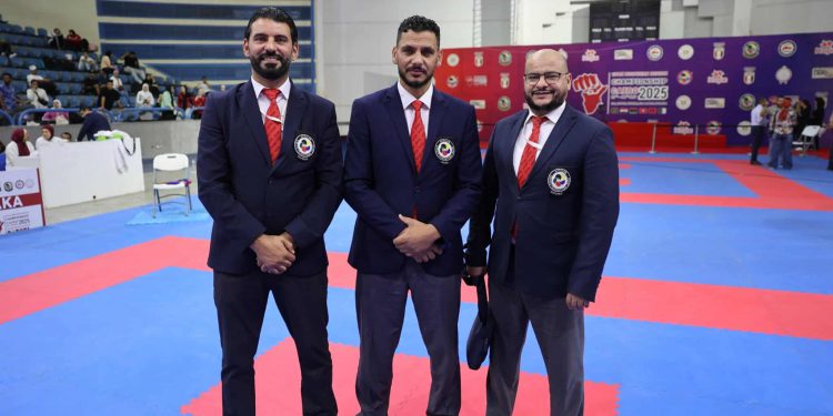 مشاركة الحكام الاتحاد الليبي العام الكاراتية ببطولة شمال افريقيا