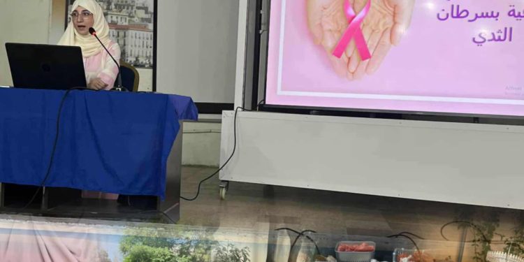 قافلة أكتوبر الوردي بالمركز الثقافي قاسي محمد ببئر توتة 