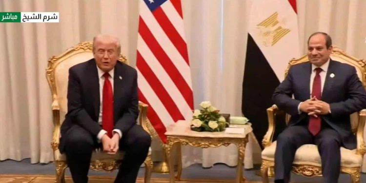 ترامب …. الرئيس المصري زعيم قوي