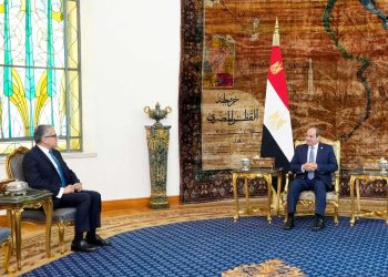 الرئيس السيسي يستقبل مديرعام منظمة اليونسكو