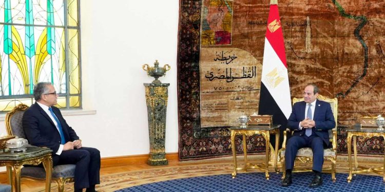 الرئيس السيسي يستقبل مديرعام منظمة اليونسكو