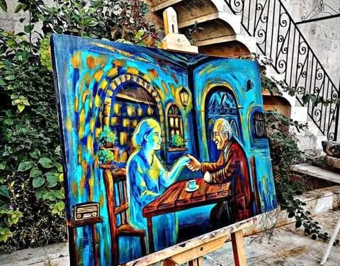 تجسيد الفن والتراث الأصيل بمعرض “مزيج حلبي” في منارة حلب القديمة