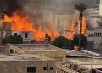 حريق استديو مصر | تفاصيل