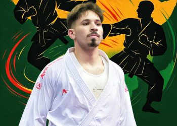 الرياضي البطل الليبي نوري السعداوي “وحققت انتصارات على لاعبين عالميين بلعبة الكاراتية “