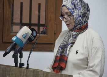 حفل اشهار صحيفة. اخبار تعليم بنغازي