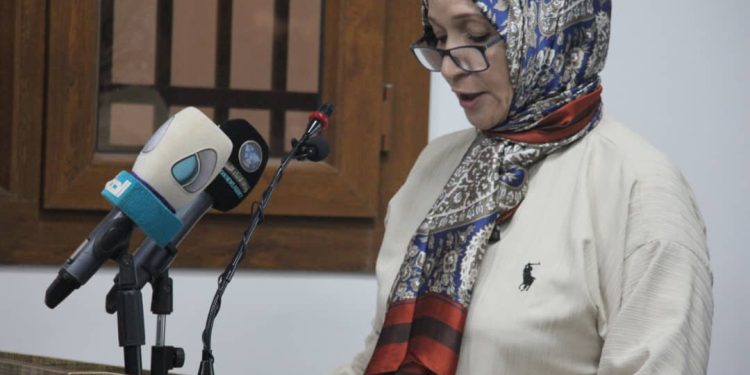 حفل اشهار صحيفة. اخبار تعليم بنغازي 