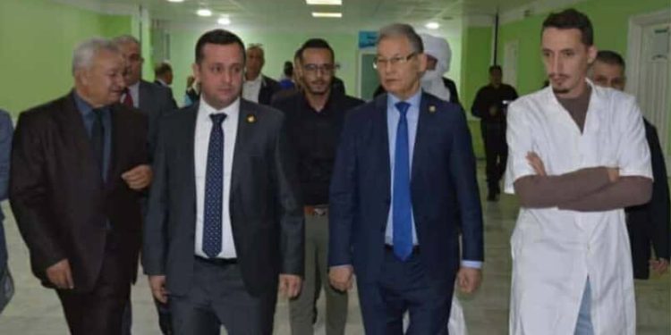 وفد مجلس الأمة في برج بوعريريج لتقييم المنظومة الصحية والاجتماعية