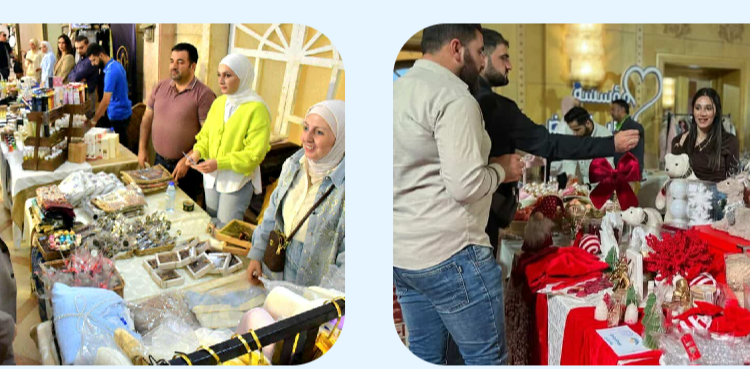 السوق الخيري “صنع بحب” جسد من الحرف والإبداع النسائي …