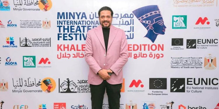 محافظ المنيا يستقبل النجم حمزة العيلي