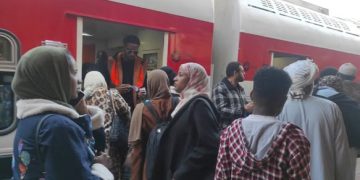 سكك حديد مصر تُسير الرحلة (41) لنقل الأشقاء السودانيين