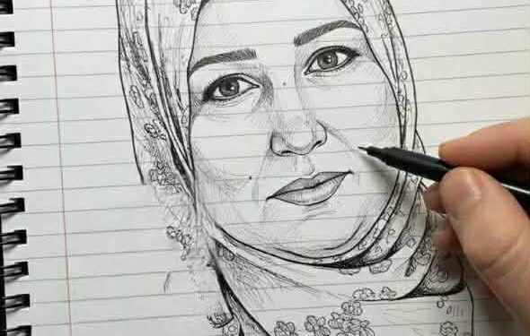 تتمايلُ الأزهارُ في أغصانها