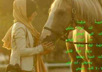 عربيةٌ أنتِ …