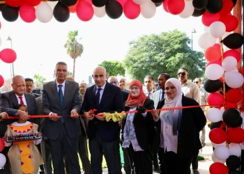 وزير التربية والتعليم ومحافظ أسوان يفتتحان مشروع الصيانة الشاملة لرفع كفاءة وتطوير مدرسة أحمد أبا زيد الرسمية للغات