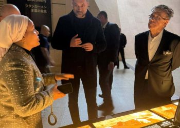 متحفا القومي للحضارة المصرية والمصري الكبير يستقبلان وزير خارجية البوسنة والهرسك