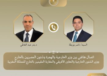 وزيرا الخارجية المصري والمغربي يؤكدان عمق العلاقات المصرية المغربية