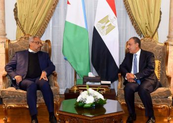 وزير الخارجية يبحث مع نظيره الجيبوتي سبل تعزيز العلاقات الثنائية 