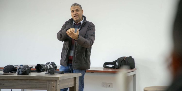 جلسة تدريبية بمفوضية الكشافة والمرشدات بنغازي