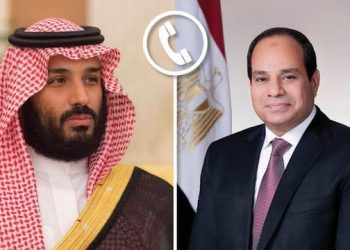 اتصال هاتفي من الرئيس السيسي بــ ولي عهد السعودية