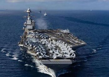 حاملة الطائرات “جيرالد فورد” تتجه للشرق الأوسط لتعزيز الوجود الأمريكي 