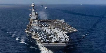 حاملة الطائرات “جيرالد فورد” تتجه للشرق الأوسط لتعزيز الوجود الأمريكي 