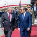 الرئيس السيسي يستقبل ملك الأردن بالقاهرة