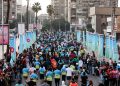 وزير الشباب والرياضة يطلق شارة بدء النسخة الثانية عشرة من ماراثون القاهرة الدولي