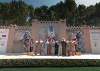 عبد الله أحمد يتوج بطلاً لكأس زايد بن منصور للقدرة.